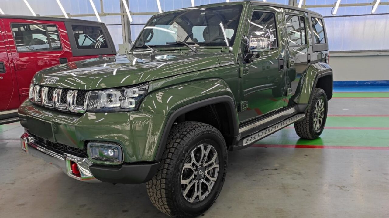 BAIC BJ40 в России стартует одновременно с новым поколением в Китае -  Китайские автомобили